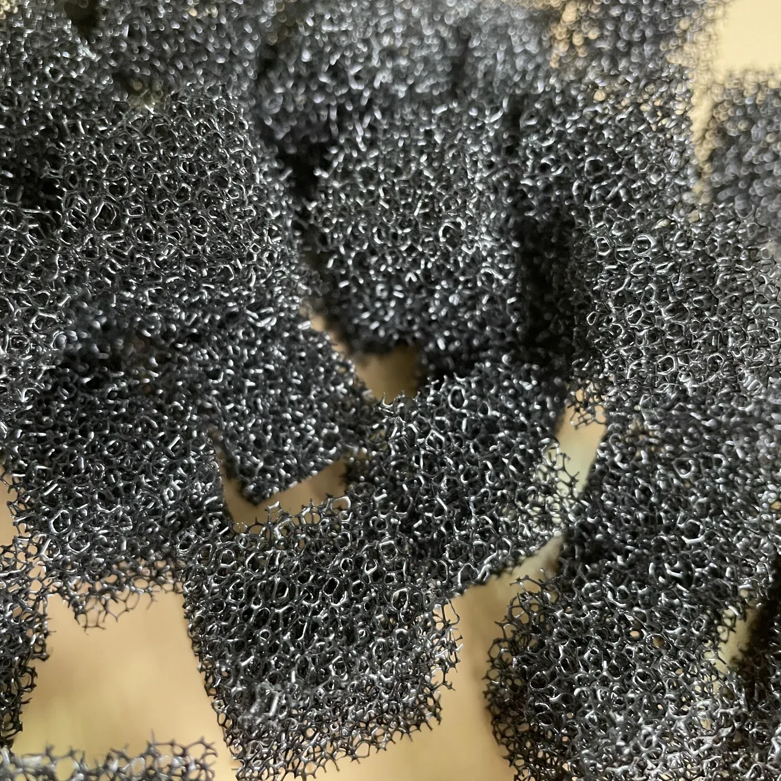 Polyurethane sponge filter media product photograph 1