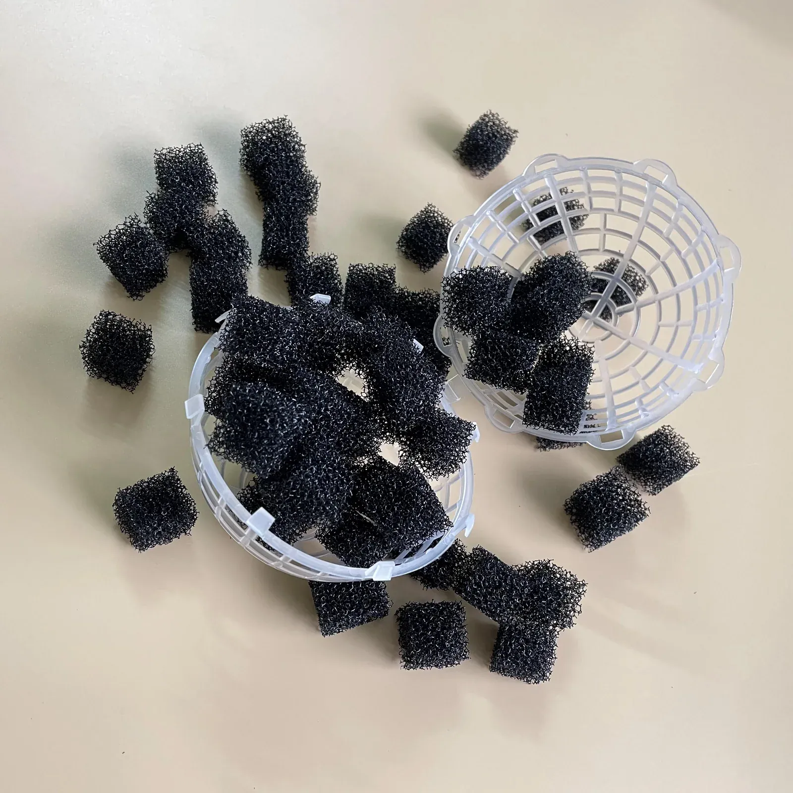 Polyurethane sponge filter media product photograph 2